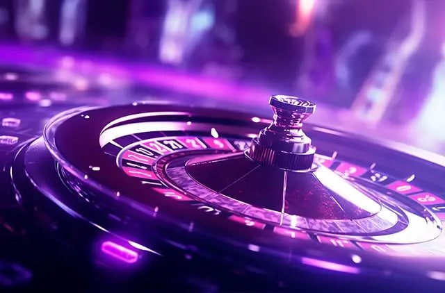 Dealer live casino profesional mengatur permainan taruhan langsung